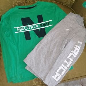 2 Boys size 5 Med Nautica Long Sleeve